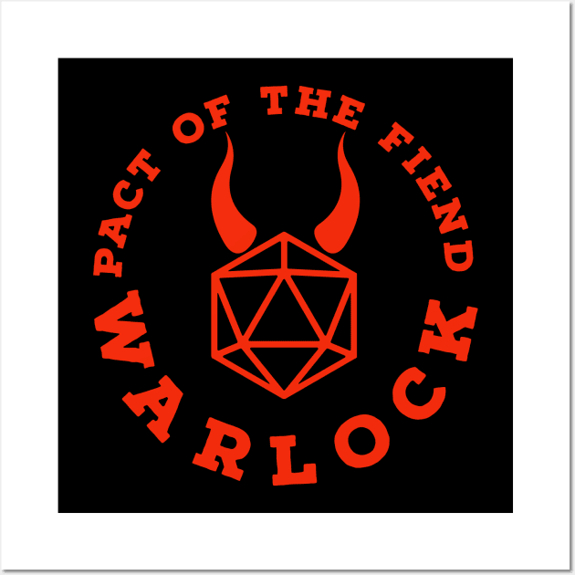 Pact of the Fiend Warlock Wall Art by TheLenRoman